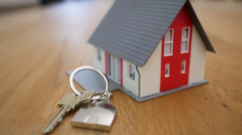 Keys to a new house
