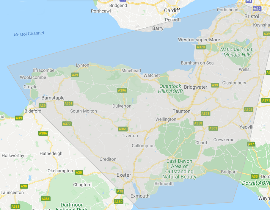 Map of area covered by Nemean Construction